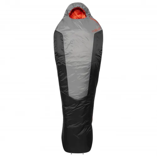 Rab - Solar Ultra 1 - Synthetic sleeping bag size bis 200 cm Körperlänge, granite