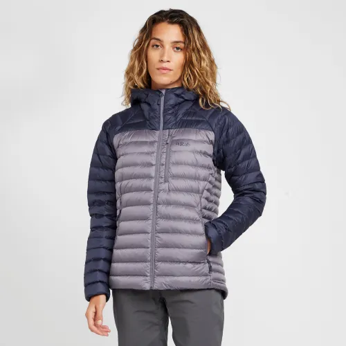 Rab Women's Microlight Alpinedown Jacket - Grey, Grey