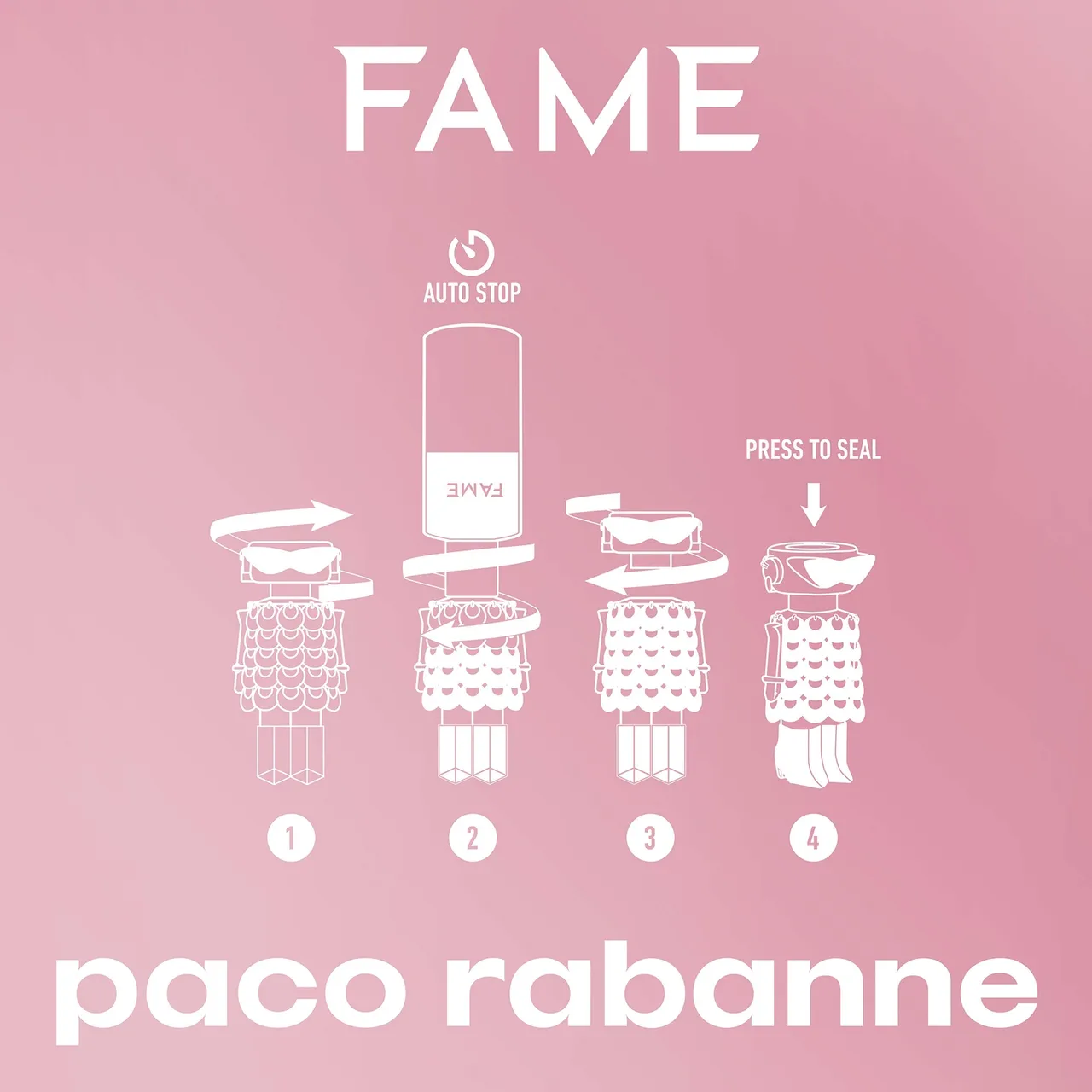 Rabanne Fame Eau De Parfum Refill Bottle 200ml