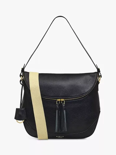 Radley Milligan Street Medium Zip Shoulder Bag, Black - Black - Female