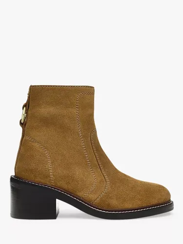 Radley New Street Suede Ankle Boots - Tan - Female