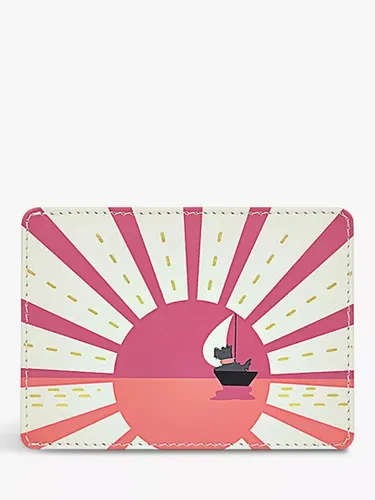 Radley Sailing Into the Sunset Small Travel Cardholder, Chalk/Multi - Chalk/Multi - Female