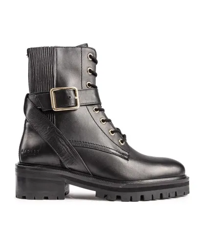 Radley Womens Guards Parade Boots - Black Leather