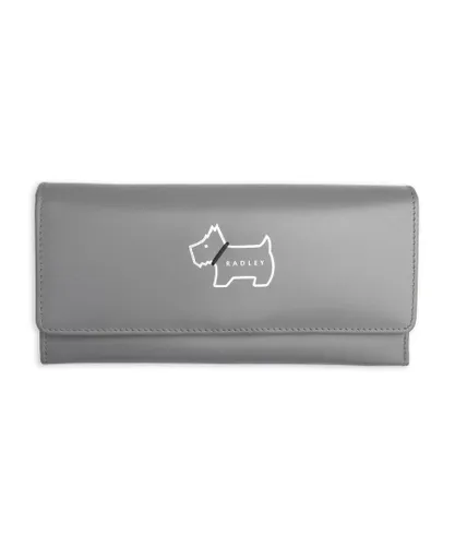 Radley Womens Heritage Outline Purse - Grey - One Size