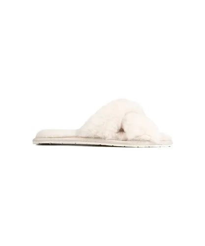 Radley Womens Poppins Court Slippers - Natural