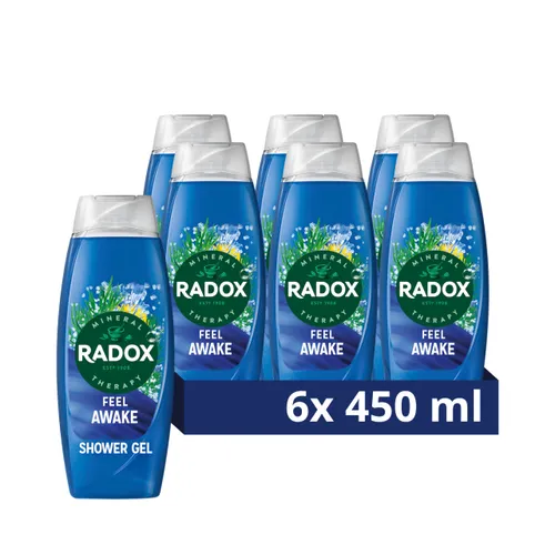 Radox Mineral Therapy Feel Awake 2-in-1 body wash & shampoo