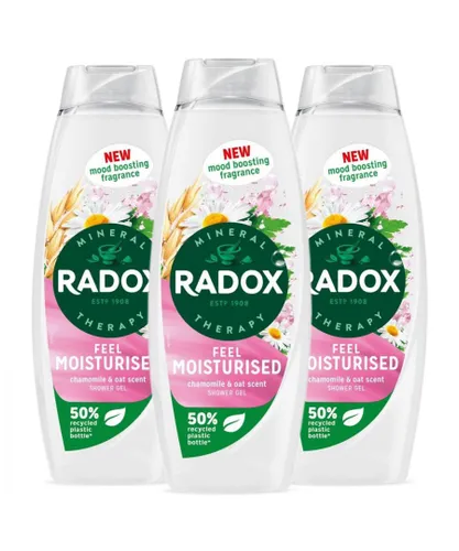 Radox Unisex Mineral Therapy Shower Gel Feel Moisturised Mood Boosting Fragrance, 3pk - One Size