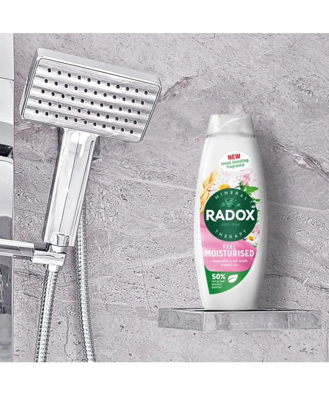 Radox Unisex Mineral Therapy Shower Gel Feel Moisturised Mood Boosting Fragrance, 6pk - One Size