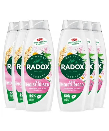 Radox Unisex Mineral Therapy Shower Gel Feel Moisturised Mood Boosting Fragrance, 6pk - One Size