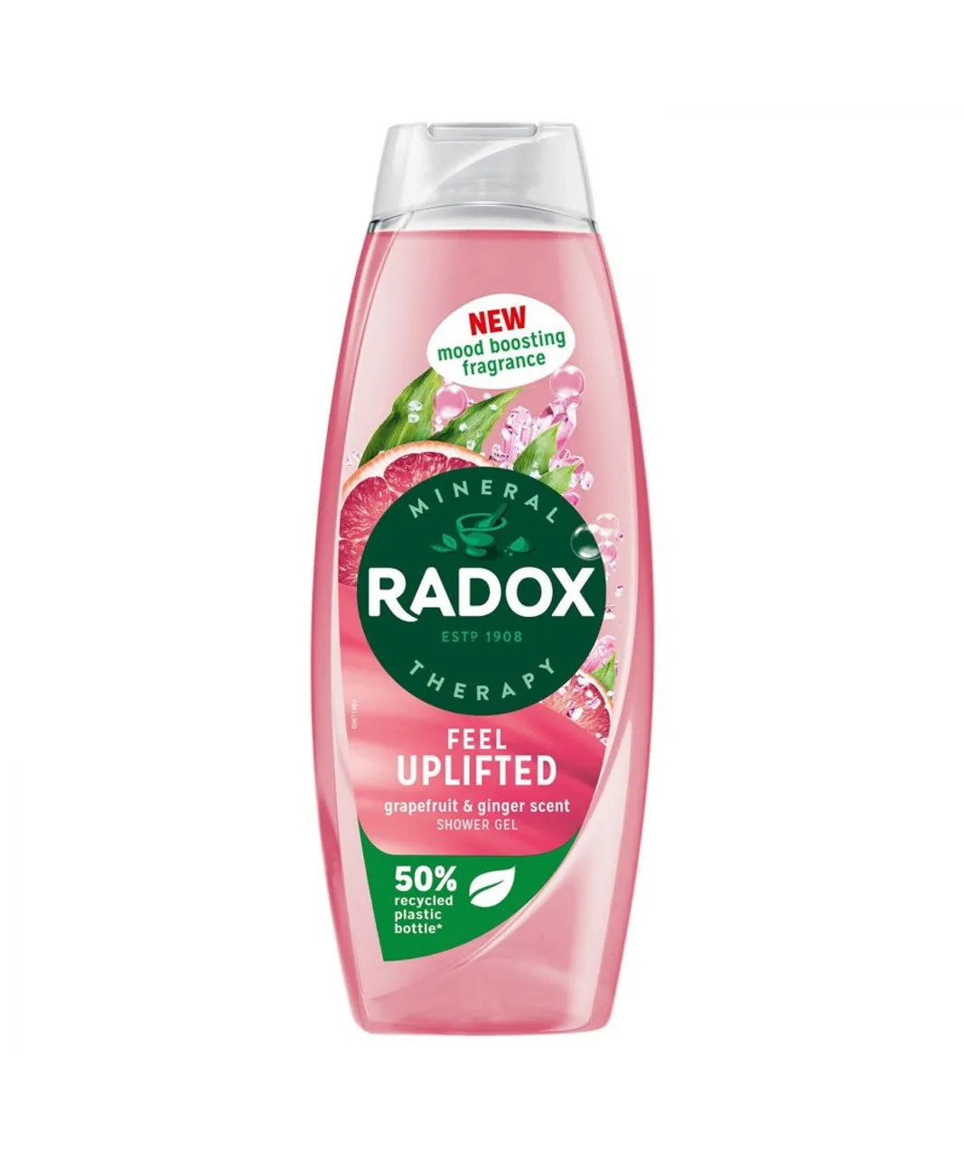 Radox Womens Shower Gel Feel Uplifted With Grapefruit & Ginger Scent 675 ml, 6 Pack - NA - One Size