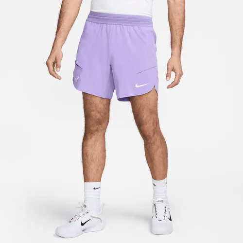 Rafa Men's Nike Dri-FIT ADV 18cm (approx.) Tennis Shorts - Purple - Polyester