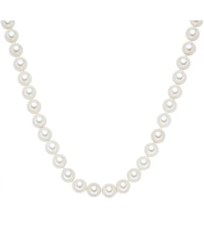 Rafaela Donata Womens Female Shell pearl(s) Necklace - White - Size 90 cm