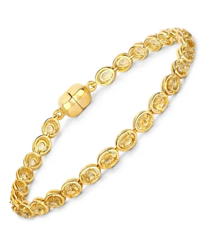 Rafaela Donata Womens Khushi Female Sterling Silver Bracelet - Gold - One Size