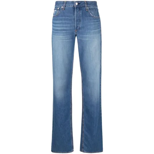 Rag & Bone , Blue Straight Jeans for Women ,Blue female, Sizes:
