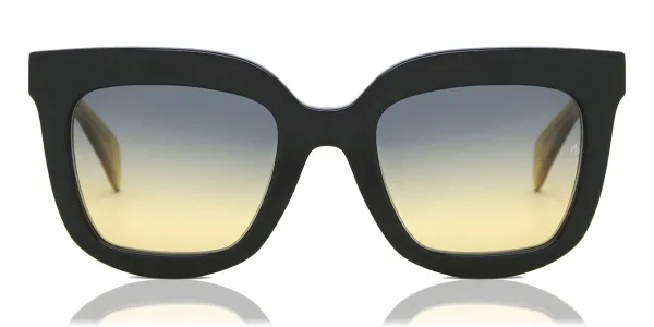 Rag & Bone RNB1002/S 71C/JE Women's Sunglasses Black Size 52