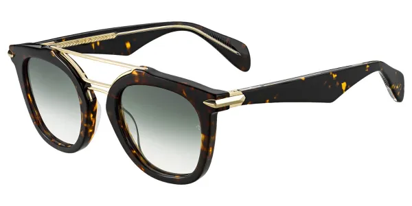 Rag & Bone RNB1005/S 086/9K Women's Sunglasses Tortoiseshell Size 50