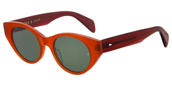 Rag & Bone RNB1012/S C9A/QT Women's Sunglasses Red Size 49