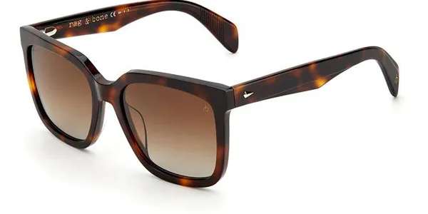 Rag & Bone RNB1018/S 9N4/LA Women's Sunglasses Tortoiseshell Size 56