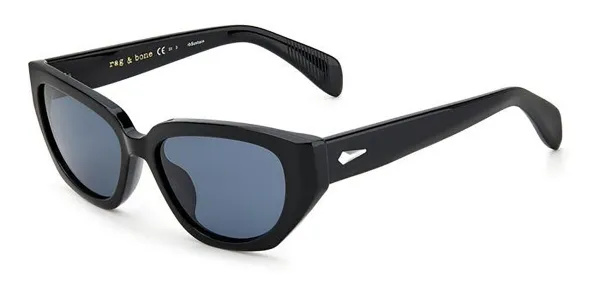 Rag & Bone RNB1055/S 807/IR Women's Sunglasses Black Size 54
