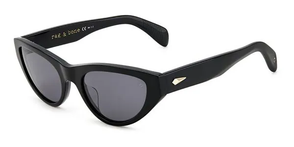Rag & Bone RNB1062/S 807/M9 Women's Sunglasses Black Size 54