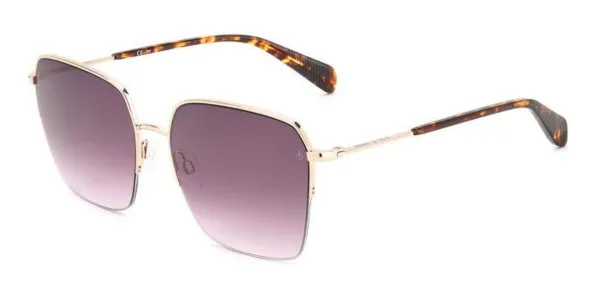 Rag & Bone RNB1069/G/S AU2/FF Women's Sunglasses Gold Size 58