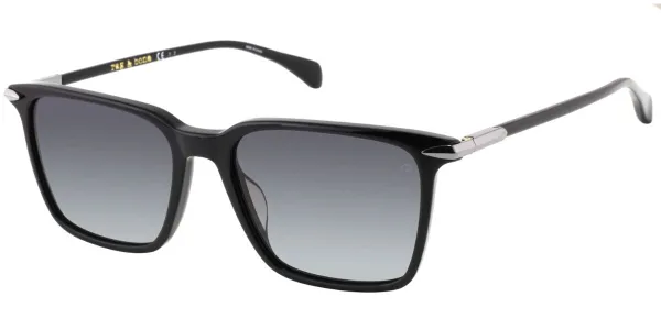 Rag & Bone RNB5028/G/S 807/WJ Men's Sunglasses Black Size 55