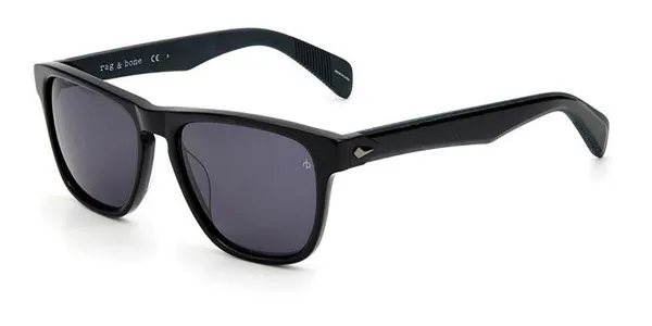 Rag & Bone RNB5031/G/S 807/IR Men's Sunglasses Black Size 56