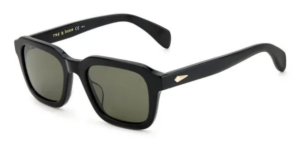 Rag & Bone RNB5046/G/S Asian Fit 807/70 Men's Sunglasses Black Size 51