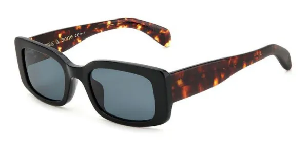 Rag & Bone RNB6002/S 807/IR Men's Sunglasses Black Size 52