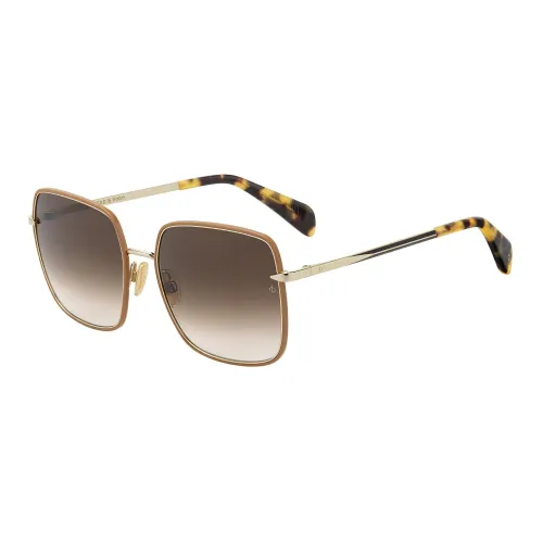 Rag & Bone , Stylish Sunglasses Rnb1032/S ,Yellow female, Sizes: