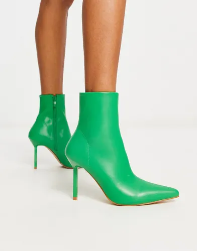 RAID Tamrya stiletto ankle boots in green
