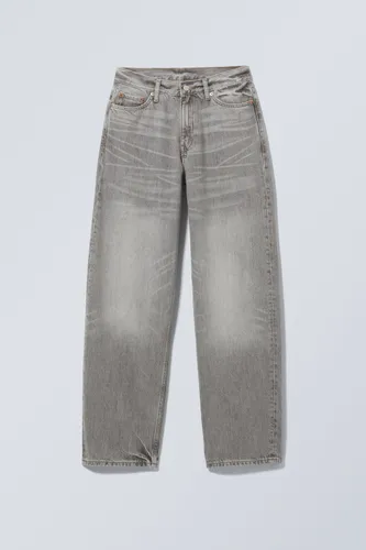 Rail Mid Loose Straight Jeans - Grey