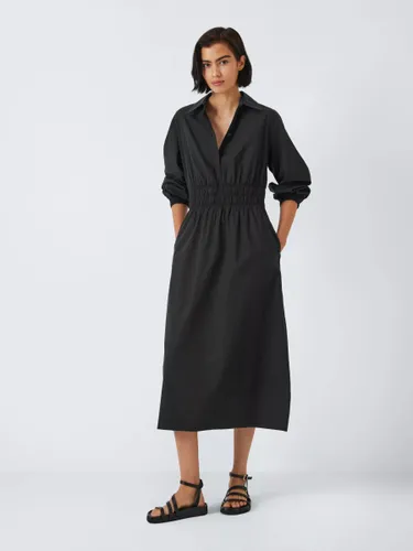 Rails Fraya Midi Shirt Dress, Black - Black - Female