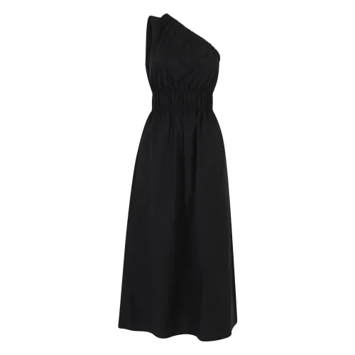 Rails , One-Shoulder A-Line Dress in Black ,Black female, Sizes: