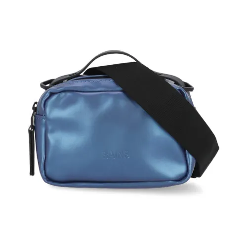 Rains , Blue Waterproof Tech Shoulder Bag for Women ,Blue female, Sizes: ONE SIZE