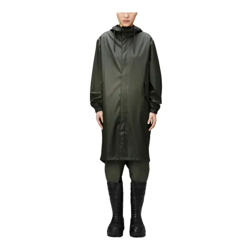 Rains , Fishtail Parka Coat ,Green male, Sizes:
