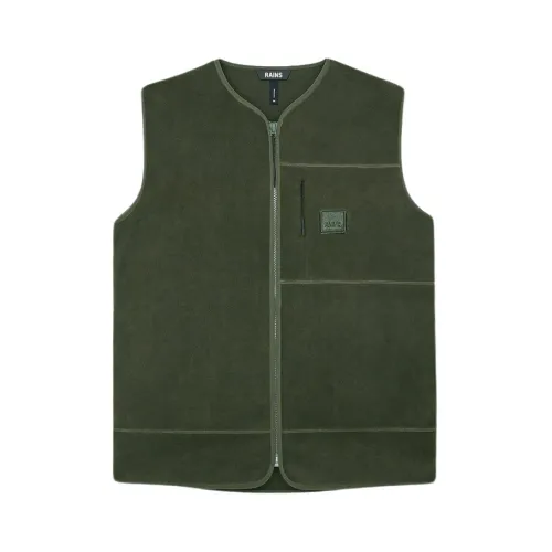 Rains , Fleece Vest ,Green male, Sizes: