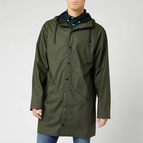 Rains Long Jacket - Green