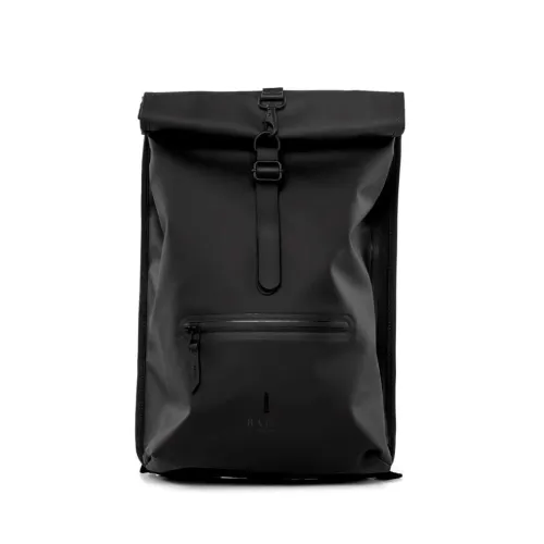 Rains , Rolltop Backpack ,Black male, Sizes: ONE SIZE