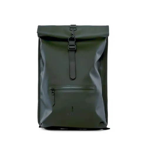 Rains , Rolltop Backpack ,Green male, Sizes: ONE SIZE