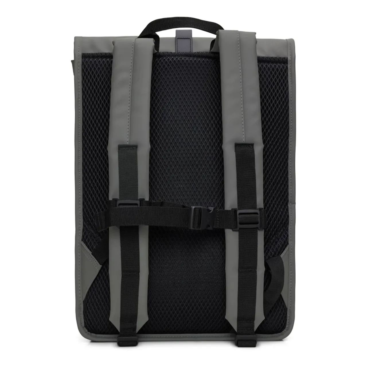Rains , Rolltop Rucksack W3 ,Gray male, Sizes: ONE SIZE
