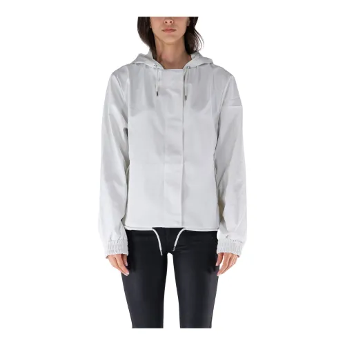 Rains , String Jacket ,White female, Sizes: