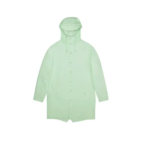 Rains , Waterproof Long Jacket 12020 Mineral ,Green unisex, Sizes:
