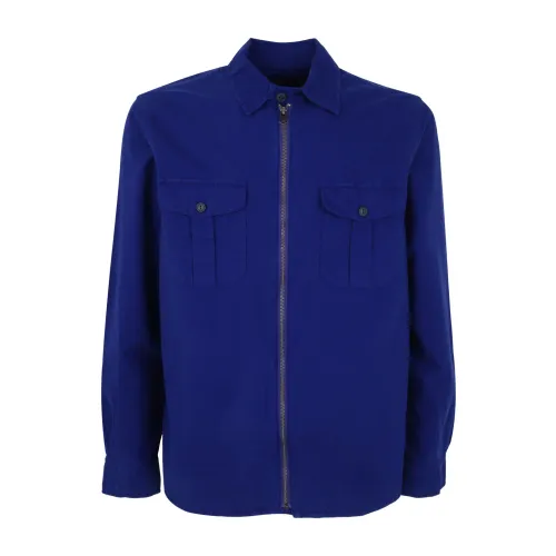 Ralph Lauren , 005 City Royal Long Sleeve Sport Shirt ,Blue male, Sizes: