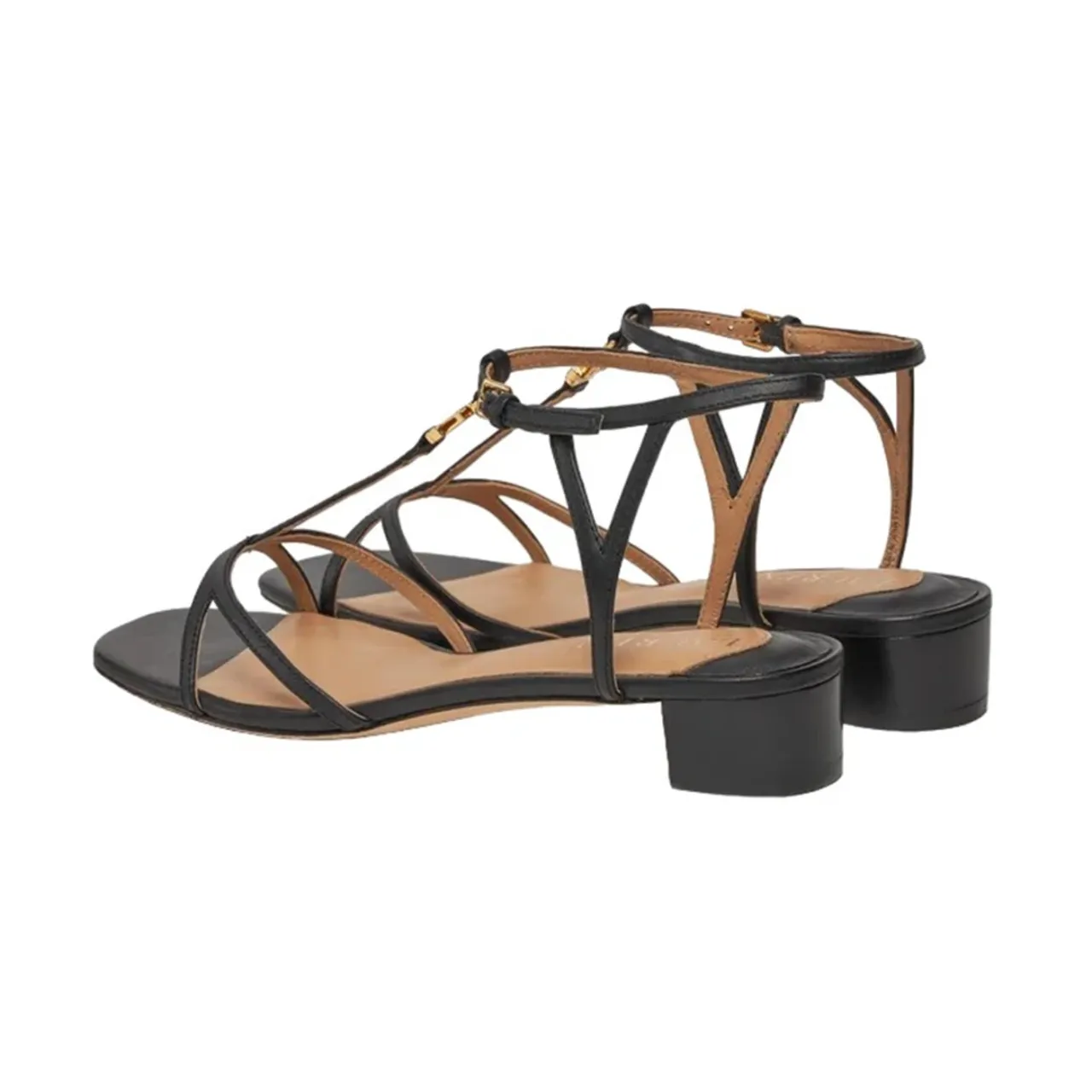 Ralph Lauren , 802920407001 LOW Sandals ,Black female, Sizes: