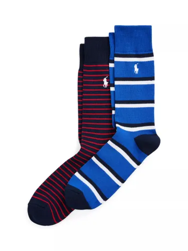 Ralph Lauren Americana Crew Socks, Multi - Multi - Male