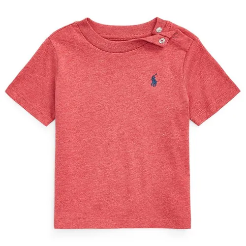 Ralph Lauren Baby Boys Short Sleeve T Shirt - Red