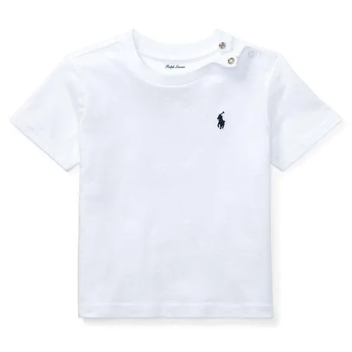 Ralph Lauren Baby Boys Short Sleeve T Shirt - White