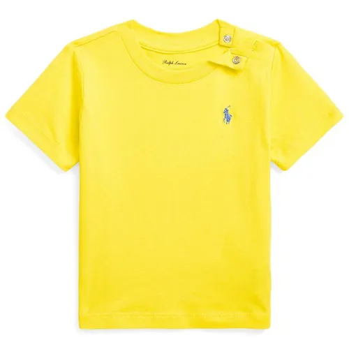 Ralph Lauren Baby Boys Short Sleeve T Shirt - Yellow