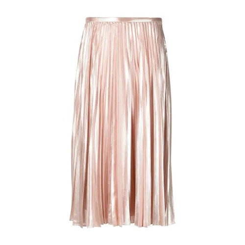 Ralph Lauren , Beige A-Line Skirt ,Pink female, Sizes: